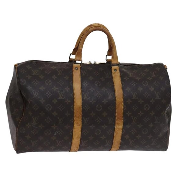 LOUIS VUITTON Monogram Keepall 50 Boston Bag - Picture 1 of 15